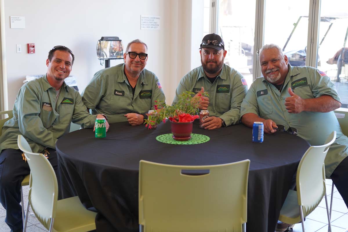 Classified staff attend luncheon at Crafton Hills College.