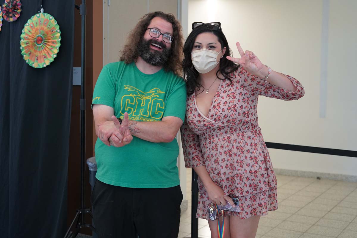 Classified staff attend luncheon at Crafton Hills College.