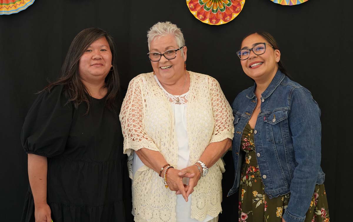 Classified staff attend luncheon at Crafton Hills College.