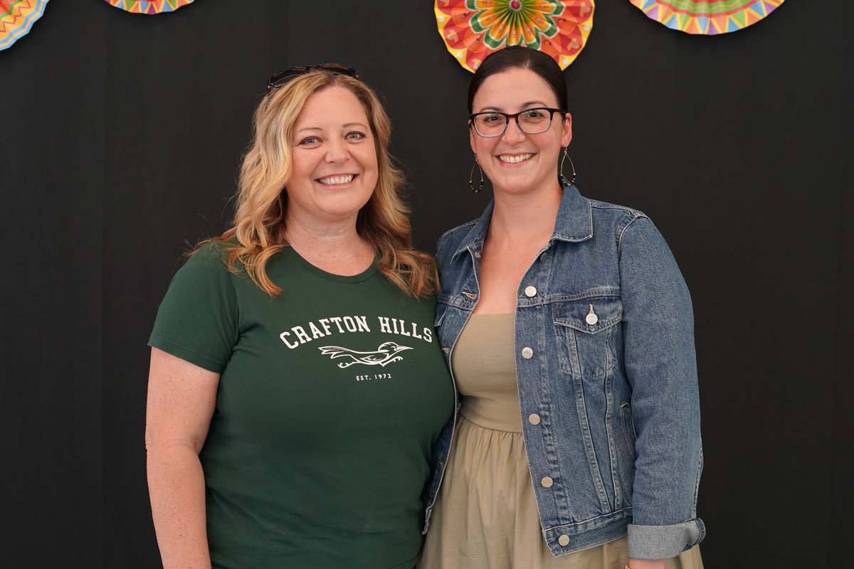 Classified staff attend luncheon at Crafton Hills College.