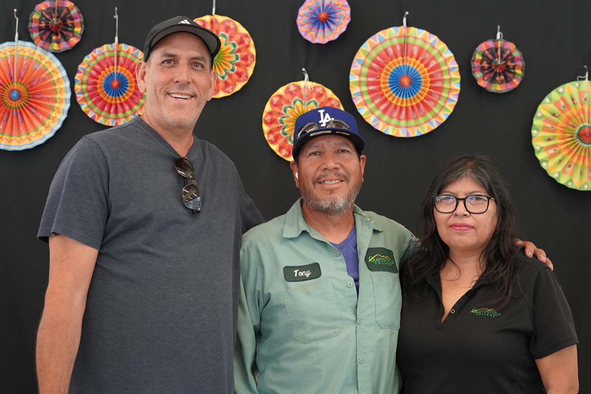 Classified staff attend luncheon at Crafton Hills College.