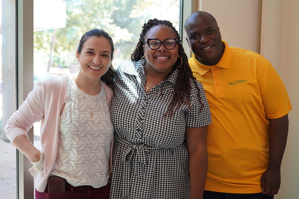 Classified staff attend luncheon at Crafton Hills College.