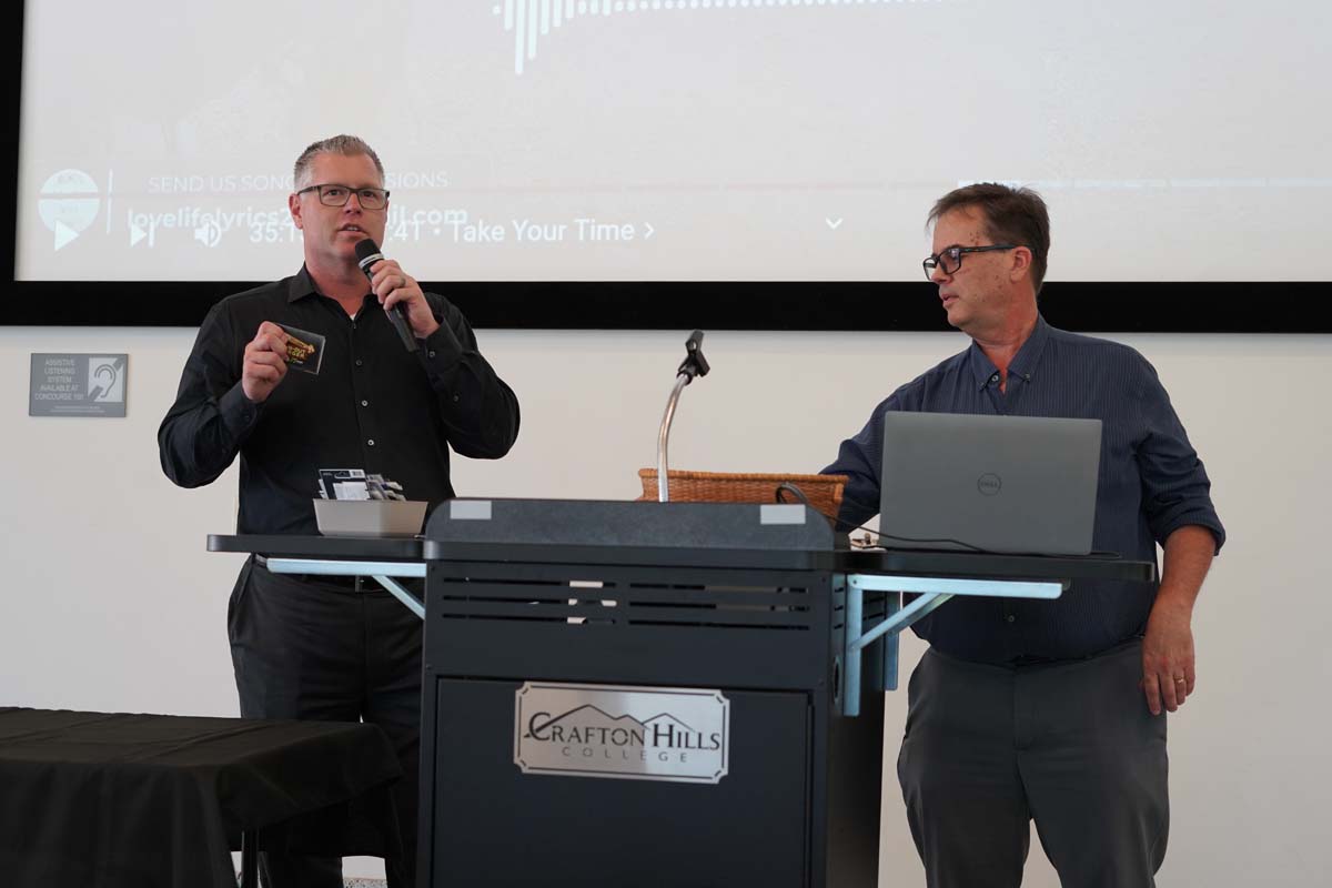 Classified staff attend luncheon at Crafton Hills College.