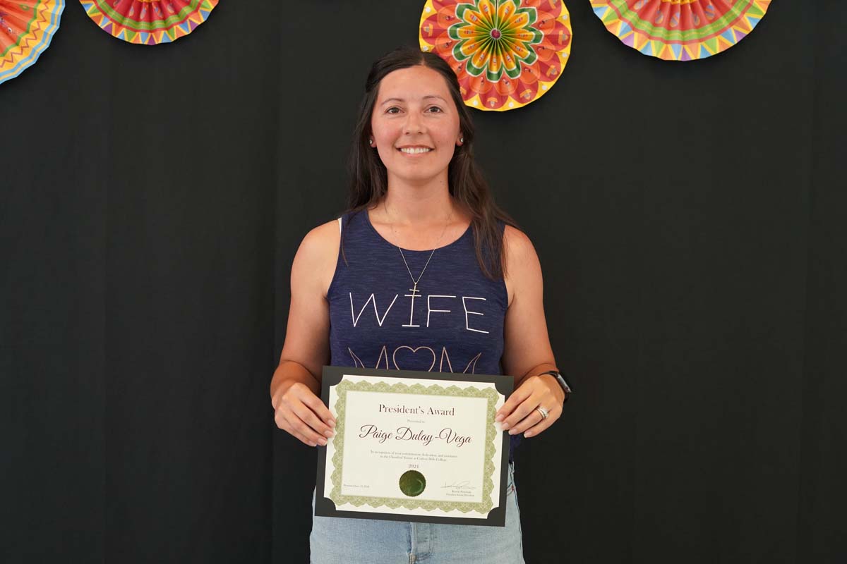 Classified staff attend luncheon at Crafton Hills College.