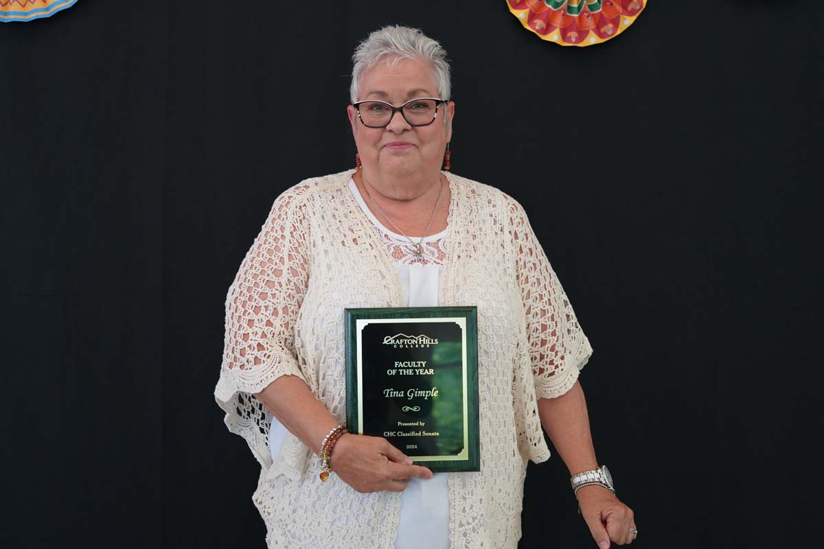 Classified staff attend luncheon at Crafton Hills College.