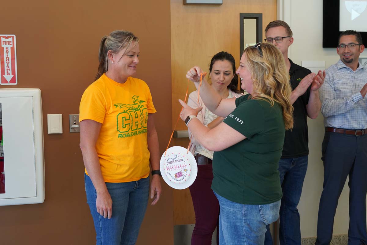 Classified staff attend luncheon at Crafton Hills College.