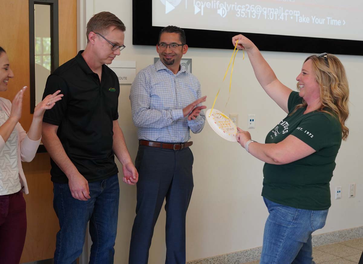 Classified staff attend luncheon at Crafton Hills College.