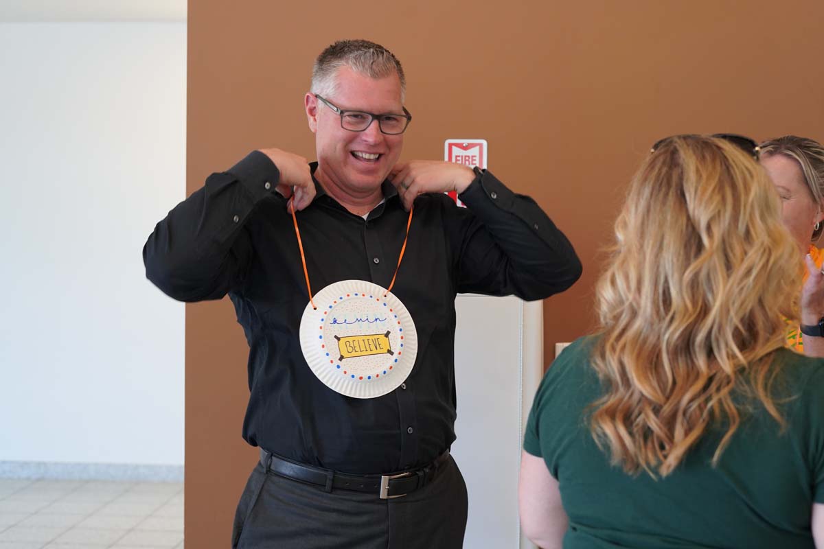 Classified staff attend luncheon at Crafton Hills College.