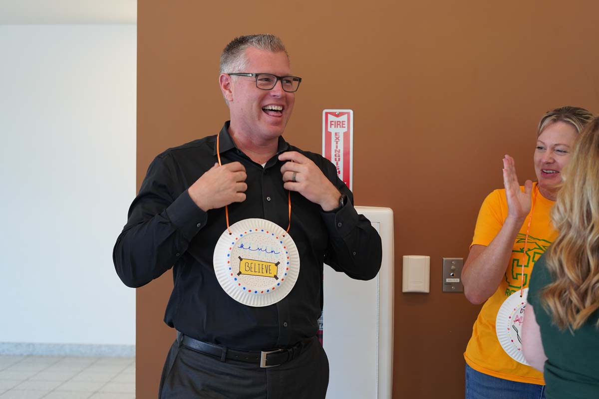 Classified staff attend luncheon at Crafton Hills College.