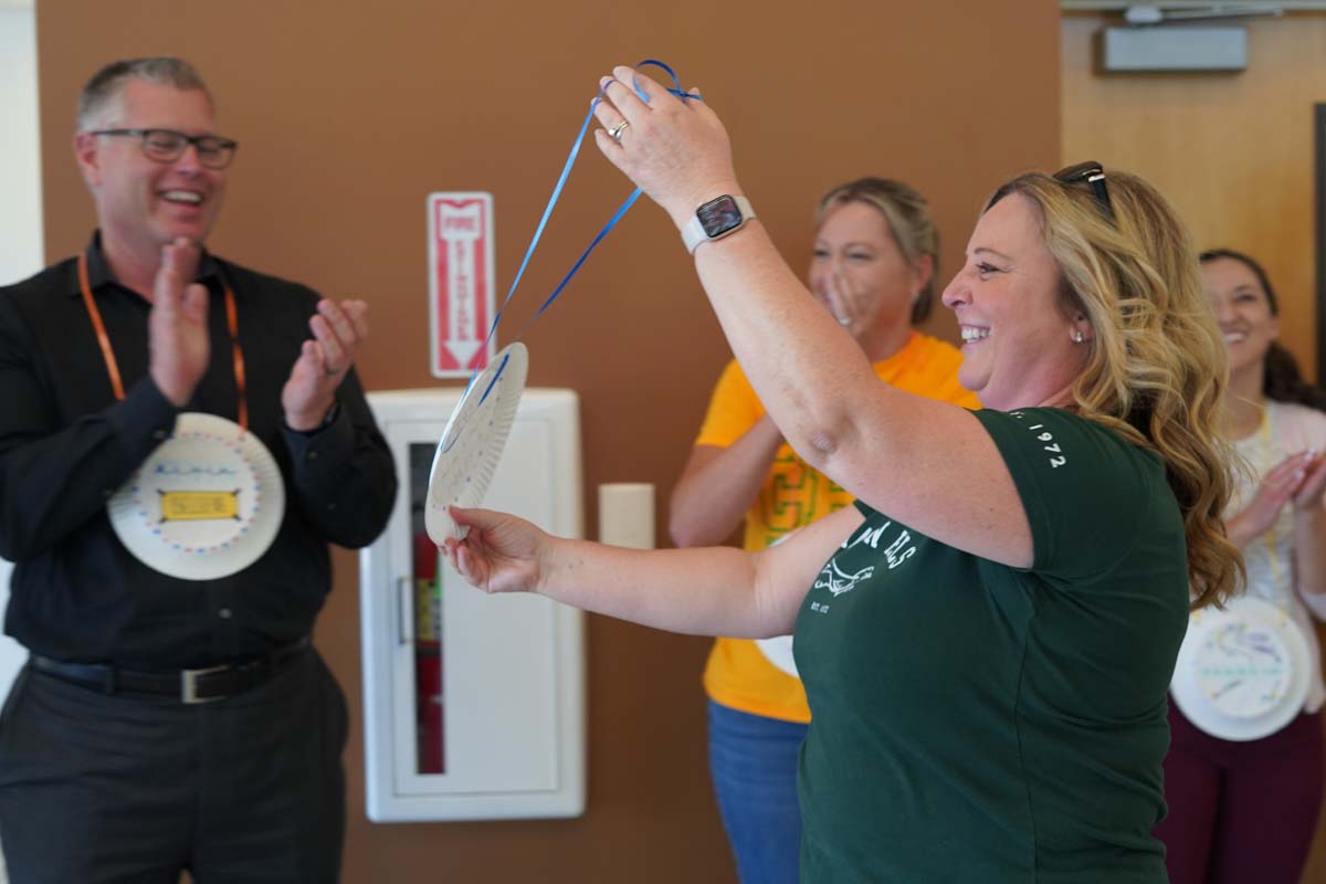 Classified staff attend luncheon at Crafton Hills College.