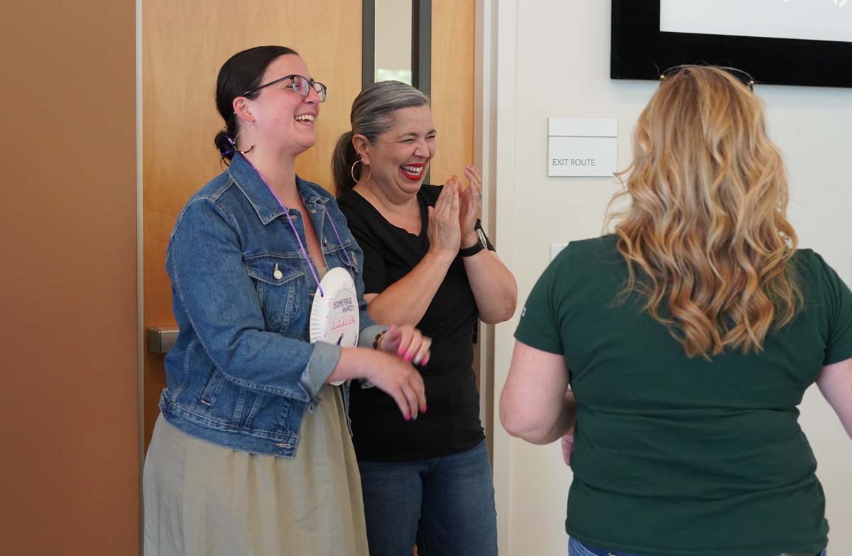 Classified staff attend luncheon at Crafton Hills College.