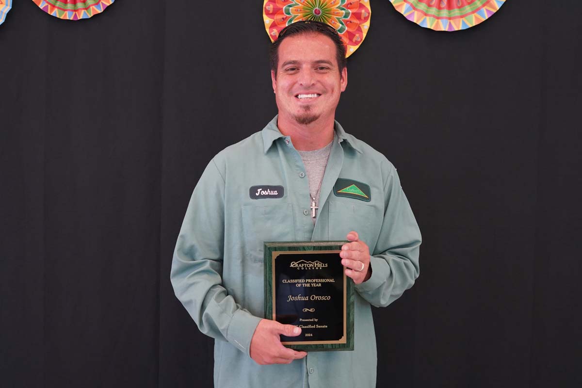 Classified staff attend luncheon at Crafton Hills College.