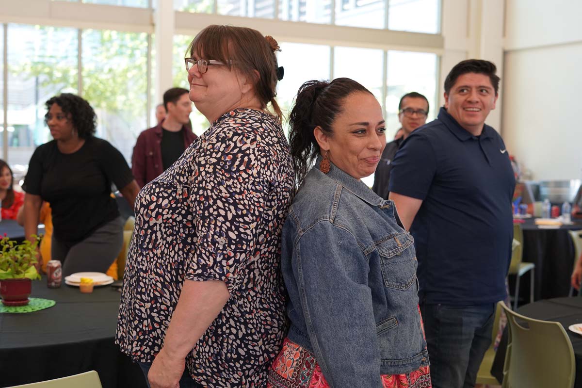 Classified staff attend luncheon at Crafton Hills College.