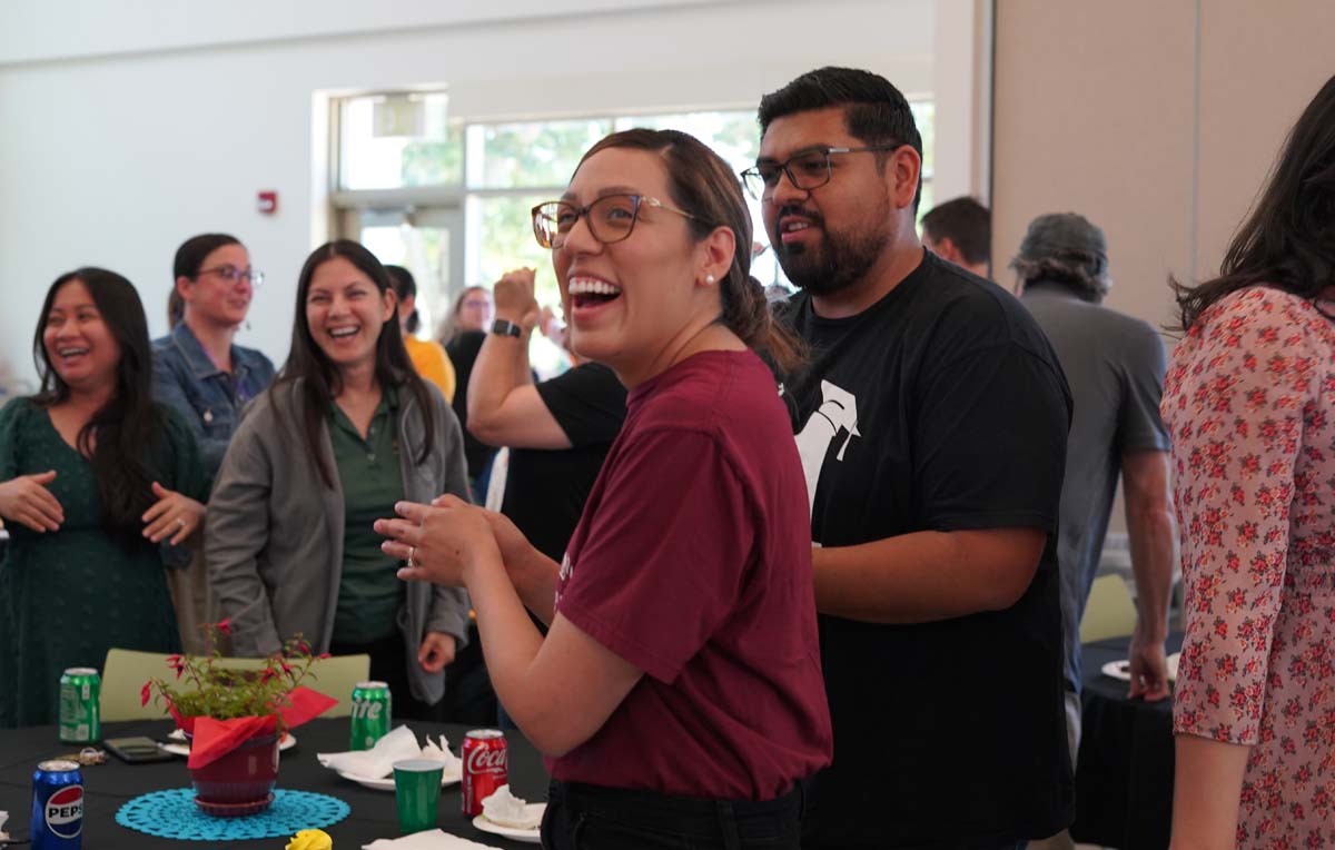 Classified staff attend luncheon at Crafton Hills College.