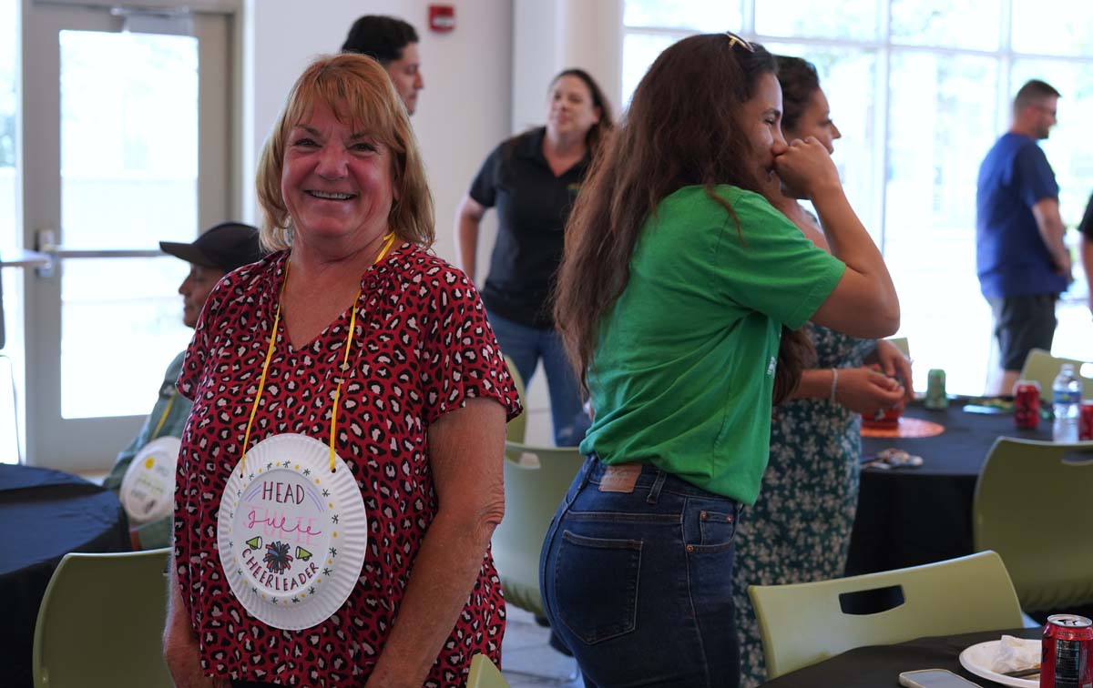 Classified staff attend luncheon at Crafton Hills College.