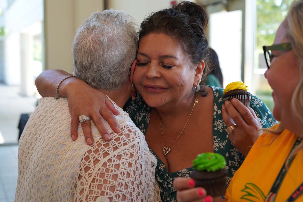 Classified staff attend luncheon at Crafton Hills College.