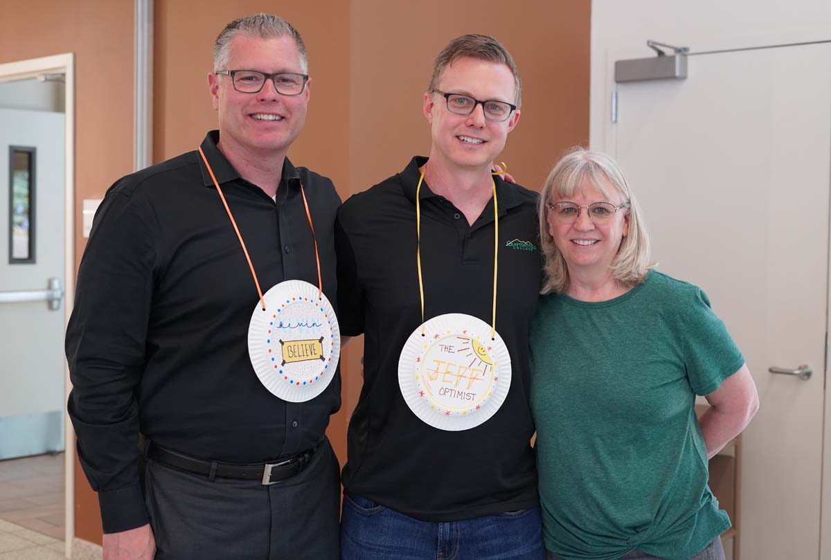 Classified staff attend luncheon at Crafton Hills College.