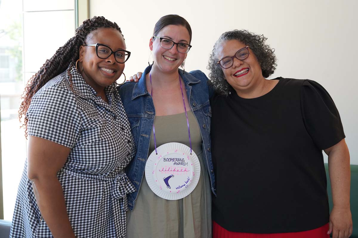 Classified staff attend luncheon at Crafton Hills College.