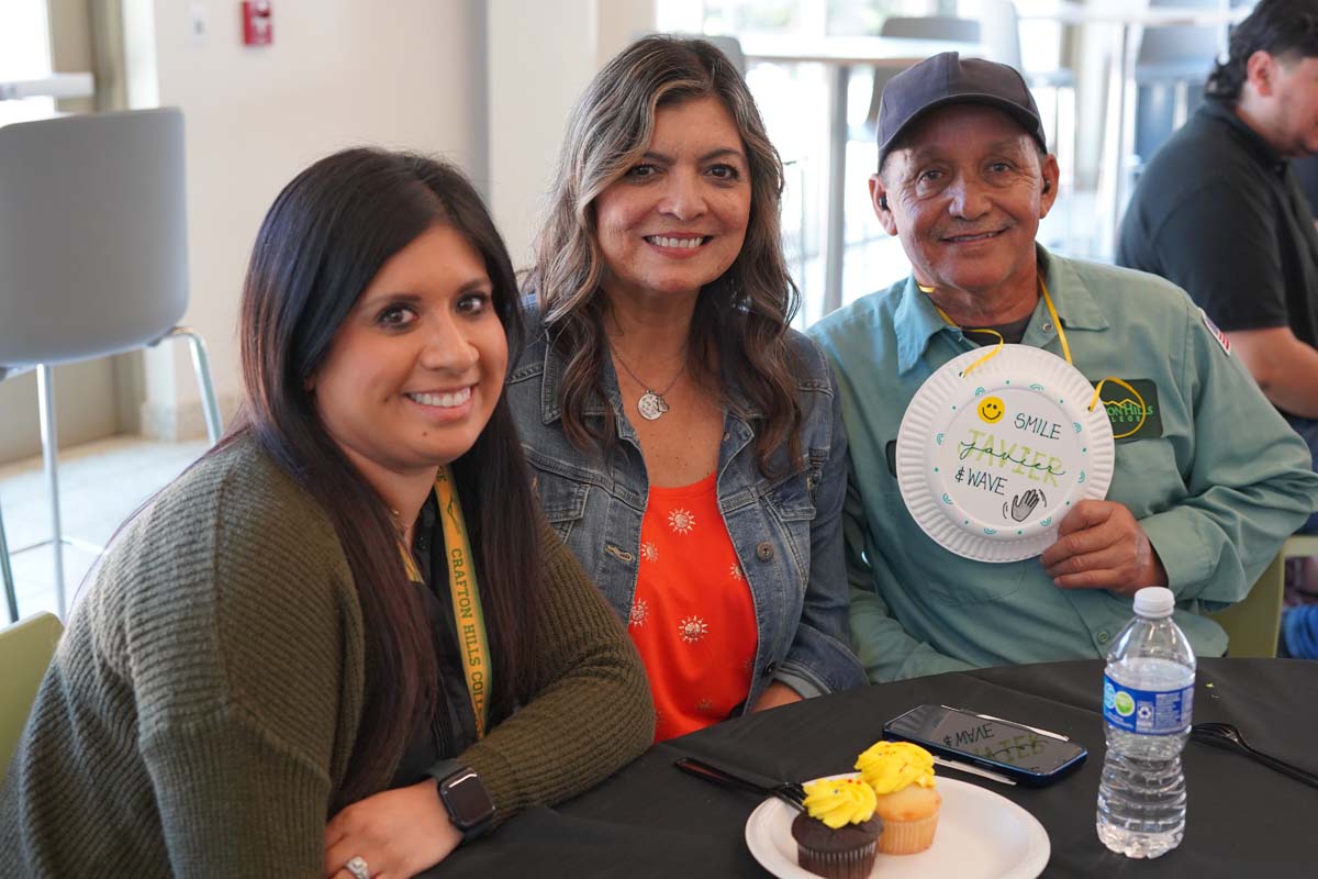 Classified staff attend luncheon at Crafton Hills College.