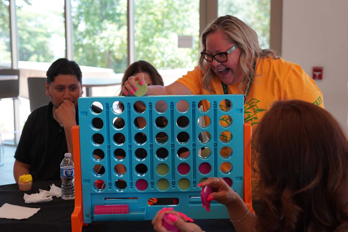 Classified staff attend luncheon at Crafton Hills College.