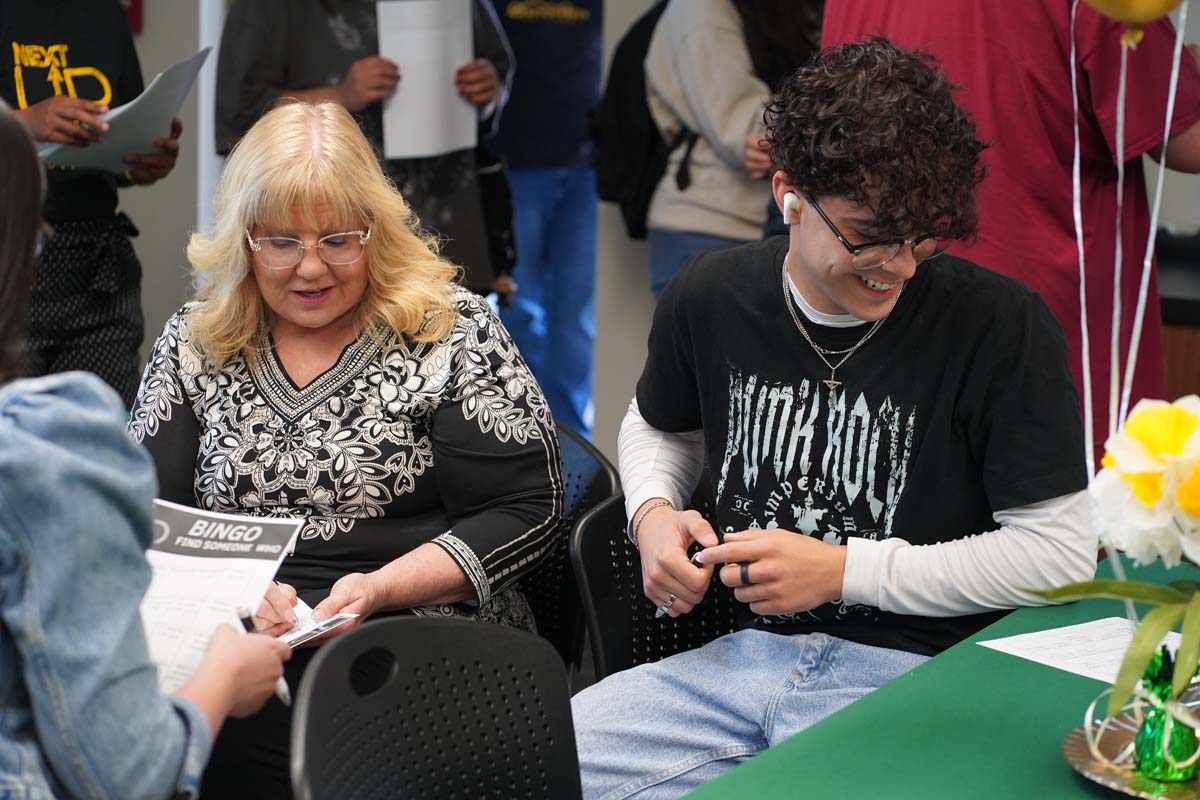 People enjoying the Foster Care Luncheon