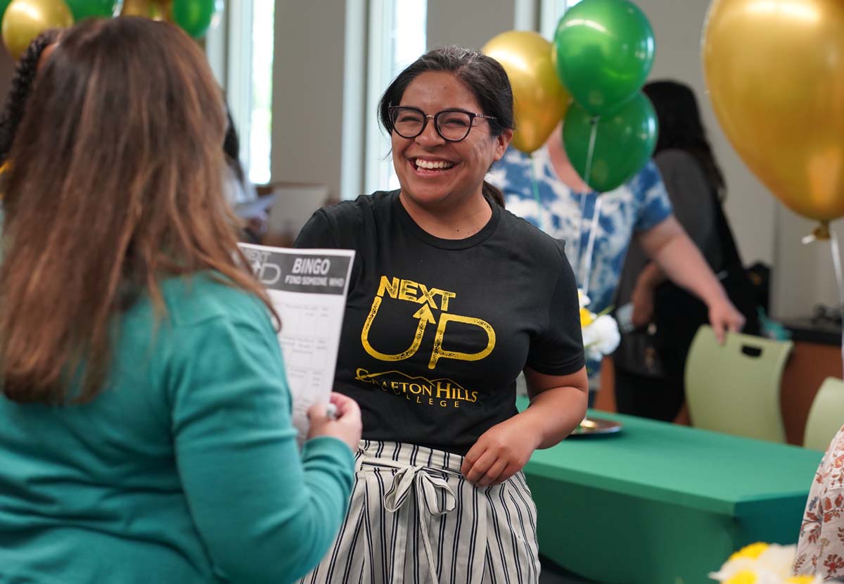 People enjoying the Foster Care Luncheon