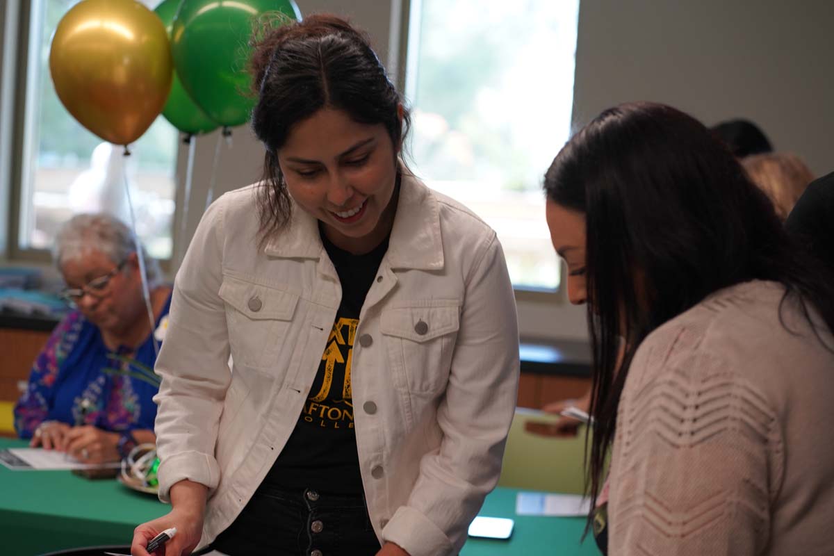 People enjoying the Foster Care Luncheon