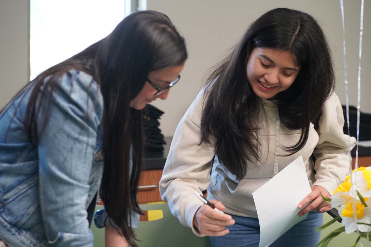 People enjoying the Foster Care Luncheon