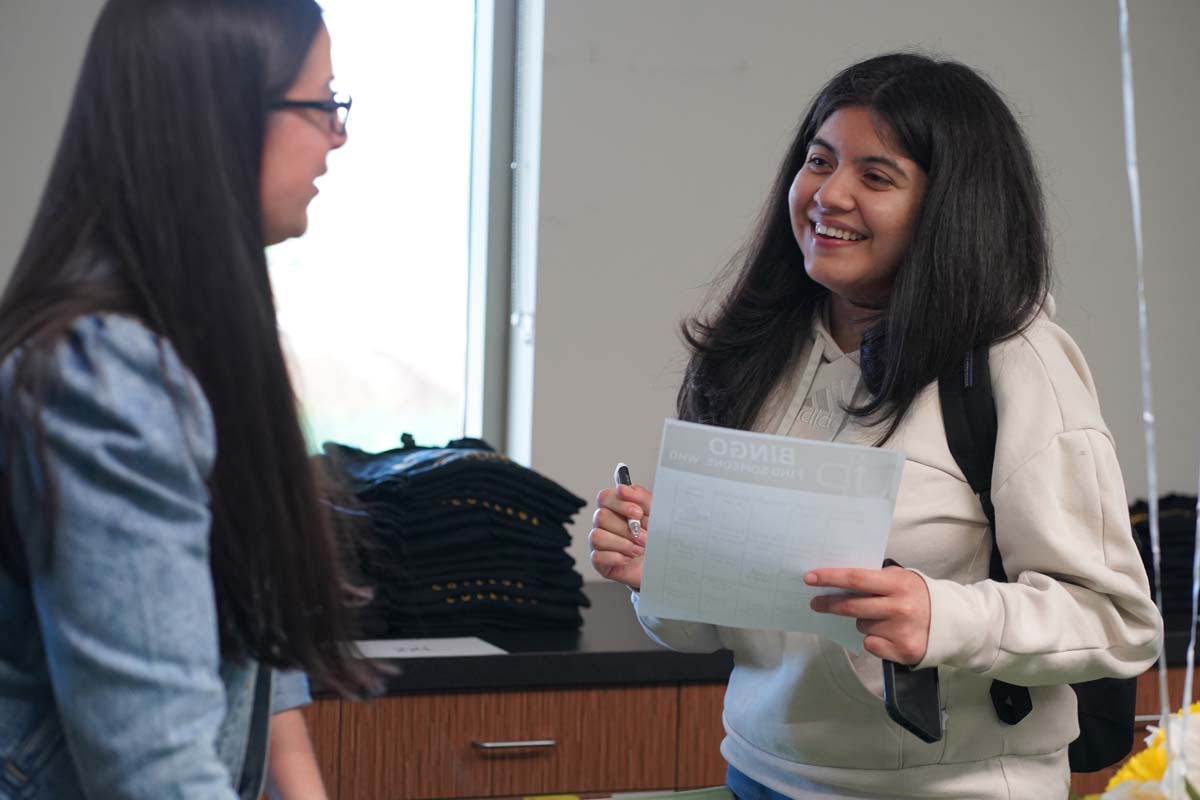 People enjoying the Foster Care Luncheon