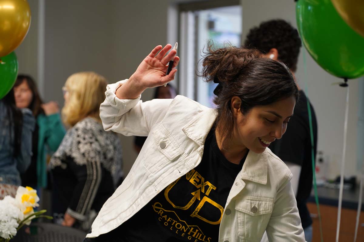 People enjoying the Foster Care Luncheon
