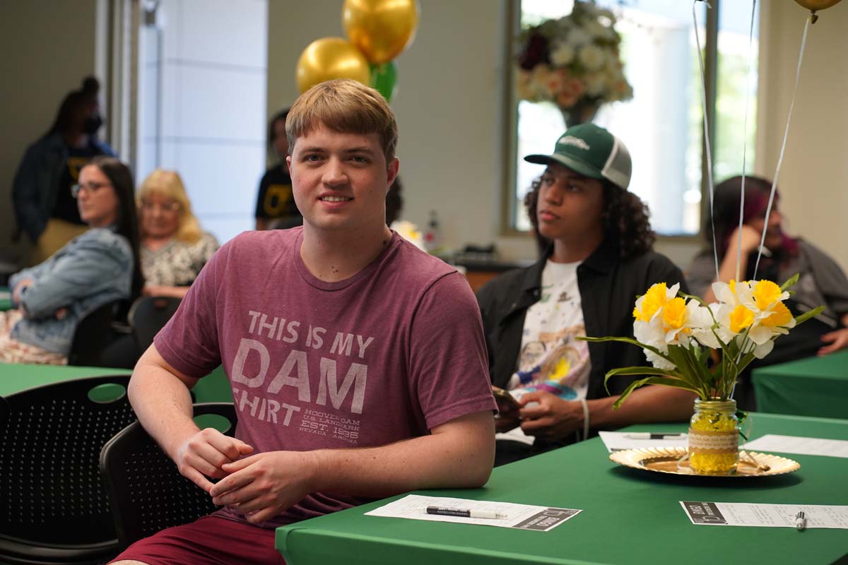 People enjoying the Foster Care Luncheon