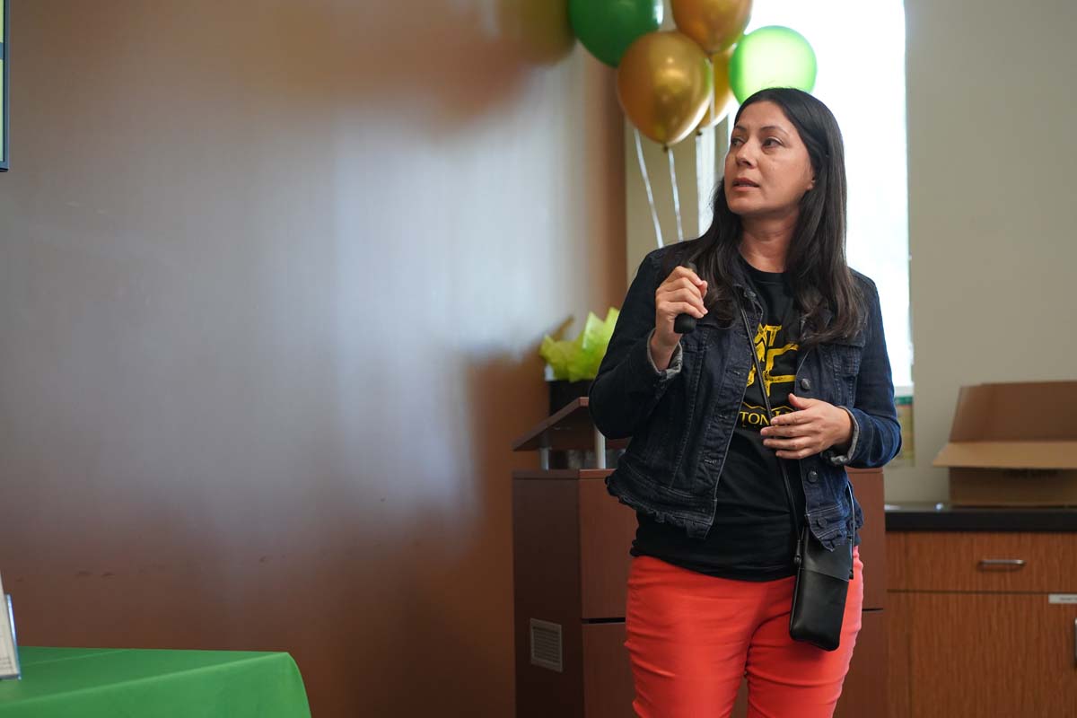 People enjoying the Foster Care Luncheon