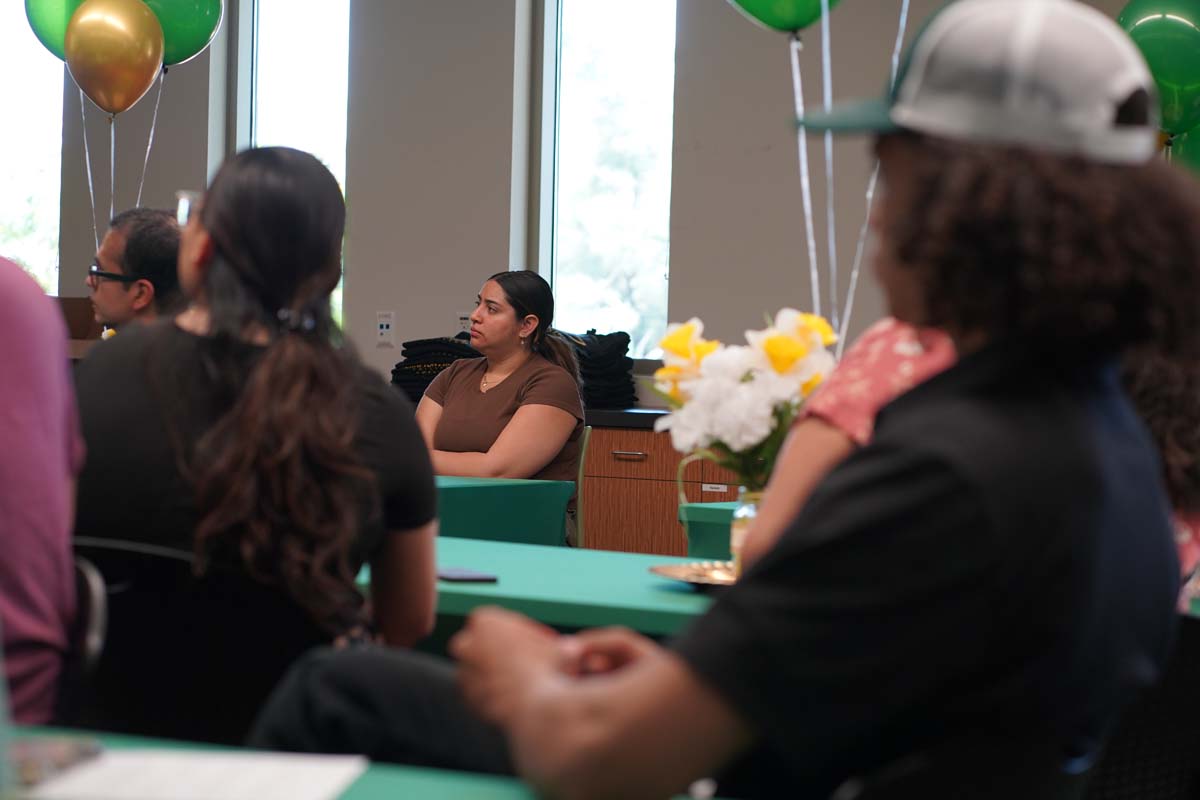 People enjoying the Foster Care Luncheon
