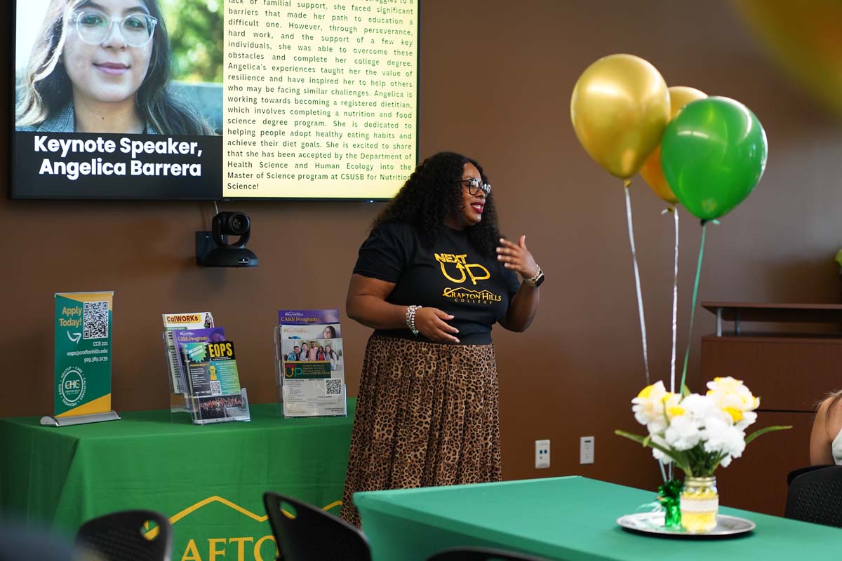 People enjoying the Foster Care Luncheon