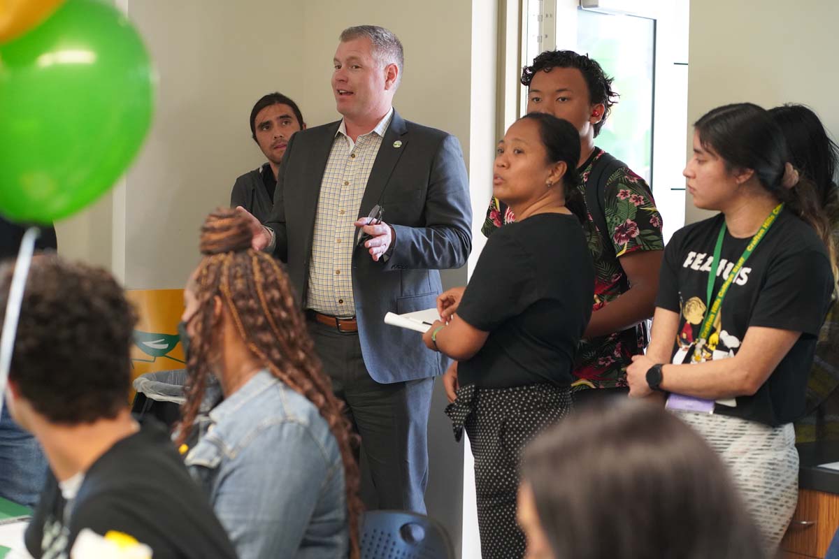 People enjoying the Foster Care Luncheon
