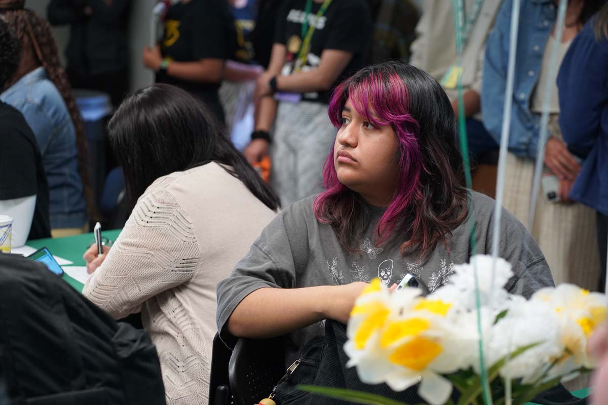 People enjoying the Foster Care Luncheon