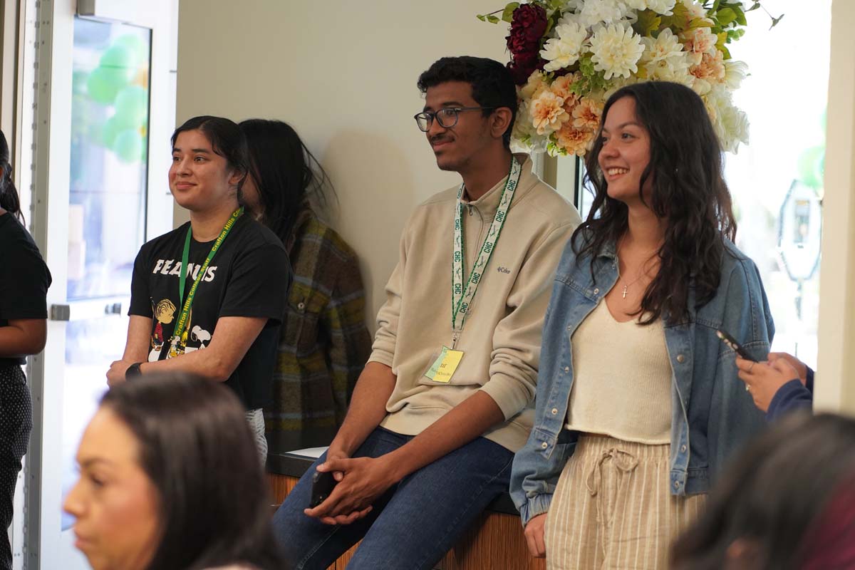 People enjoying the Foster Care Luncheon