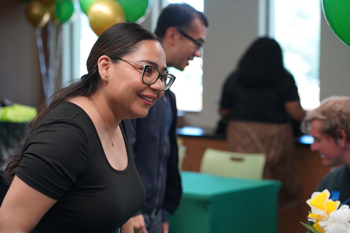 People enjoying the Foster Care Luncheon