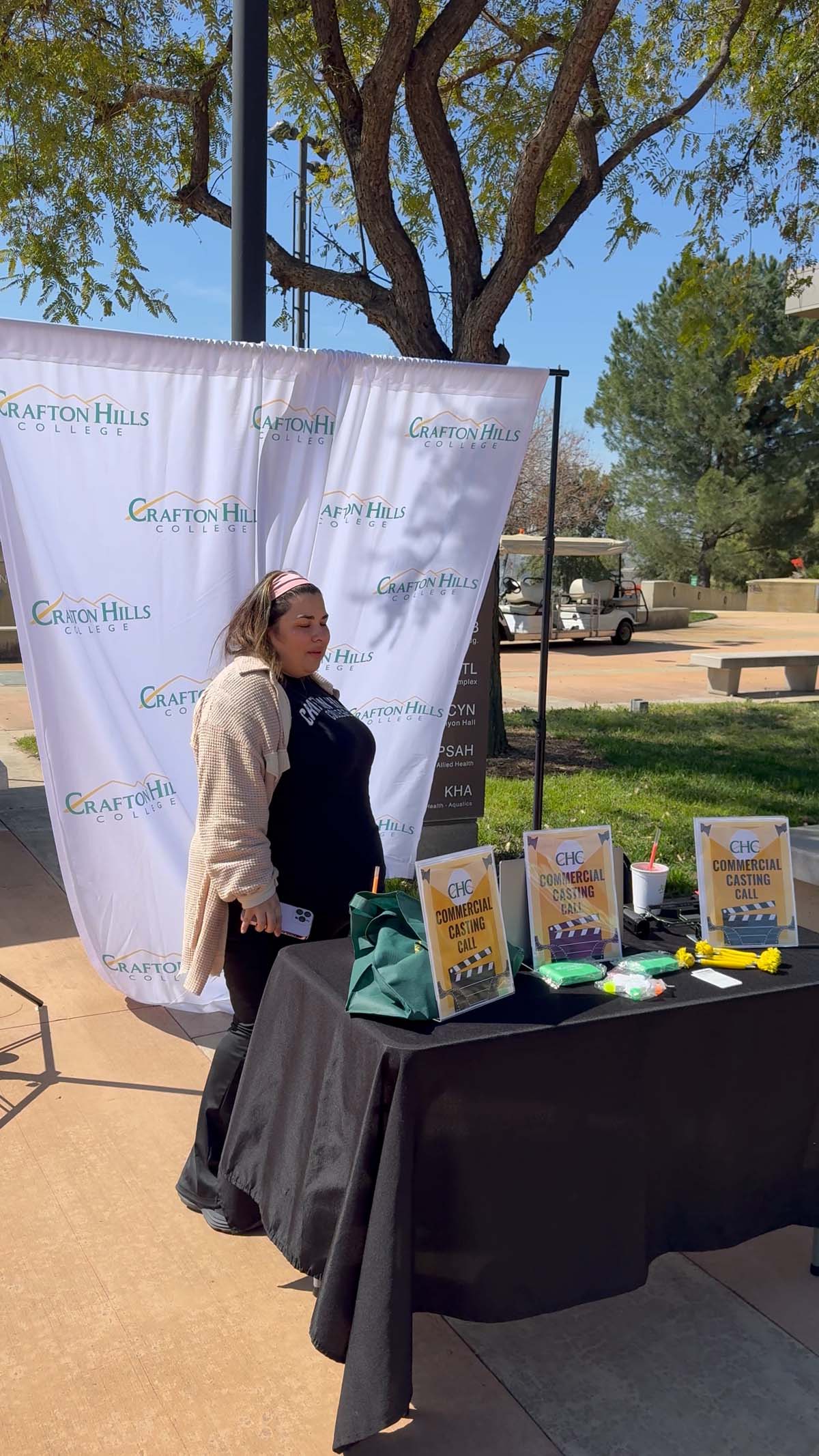 People enjoying the Health and Wellness Fair