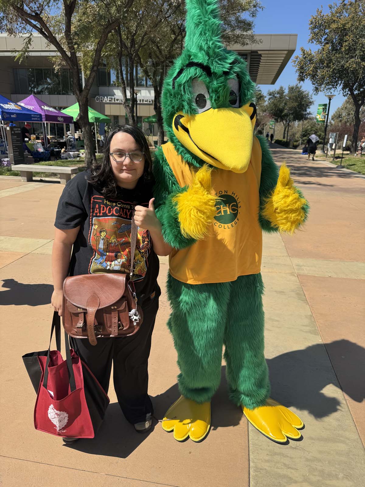People enjoying the Health and Wellness Fair