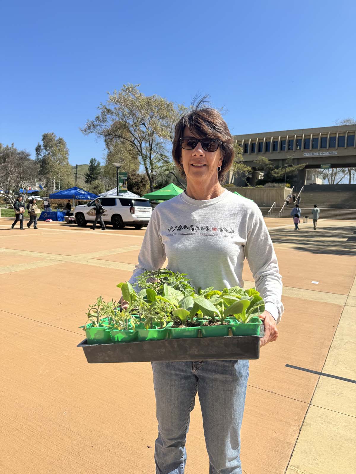 People enjoying the Health and Wellness Fair
