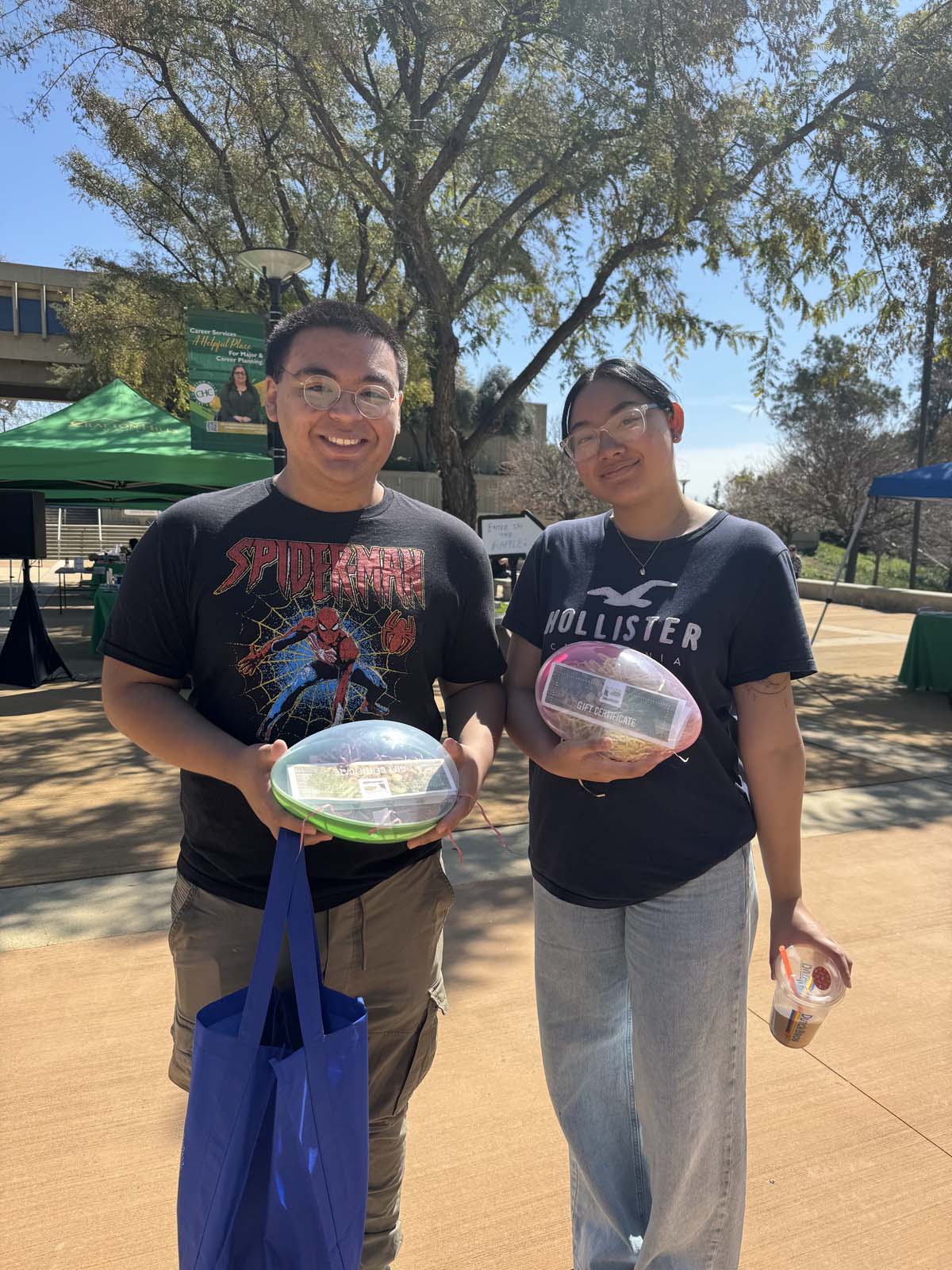 People enjoying the Health and Wellness Fair