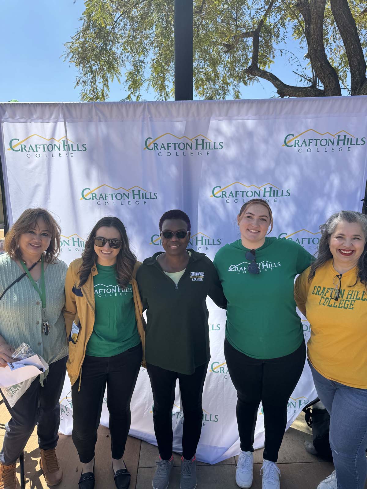 People enjoying the Health and Wellness Fair
