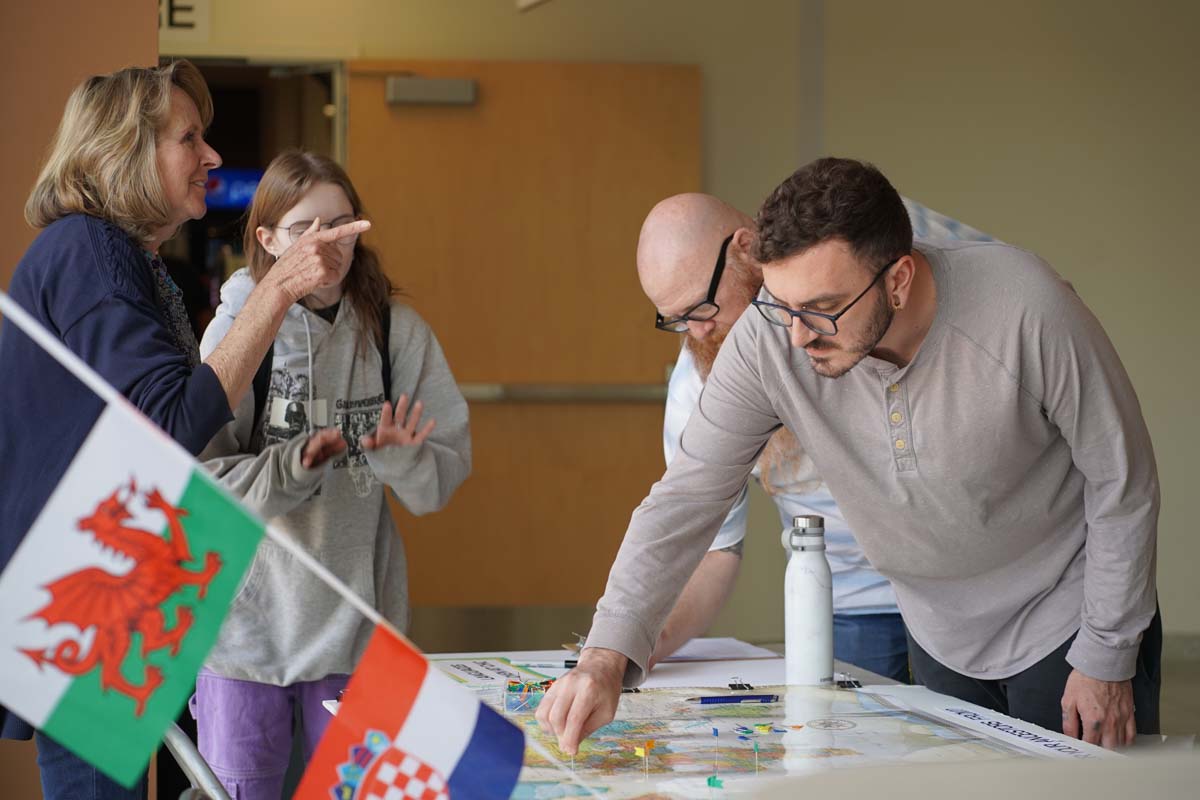 People enjoying Multicultural Day