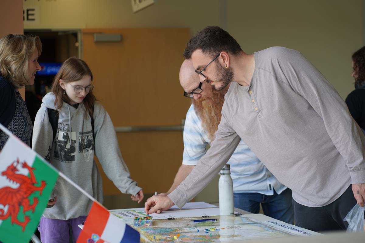People enjoying Multicultural Day
