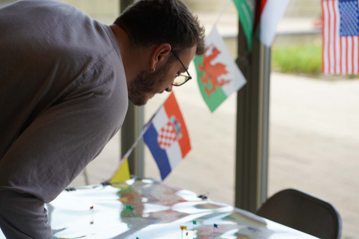 People enjoying Multicultural Day