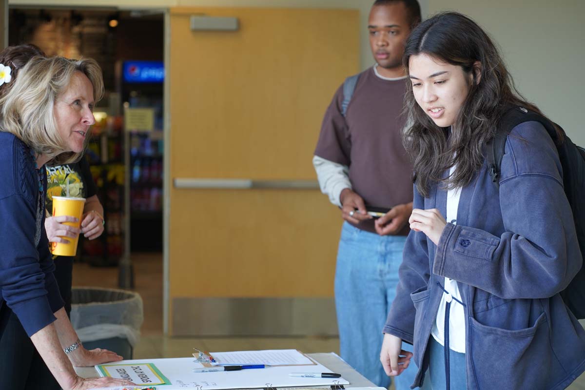 People enjoying Multicultural Day