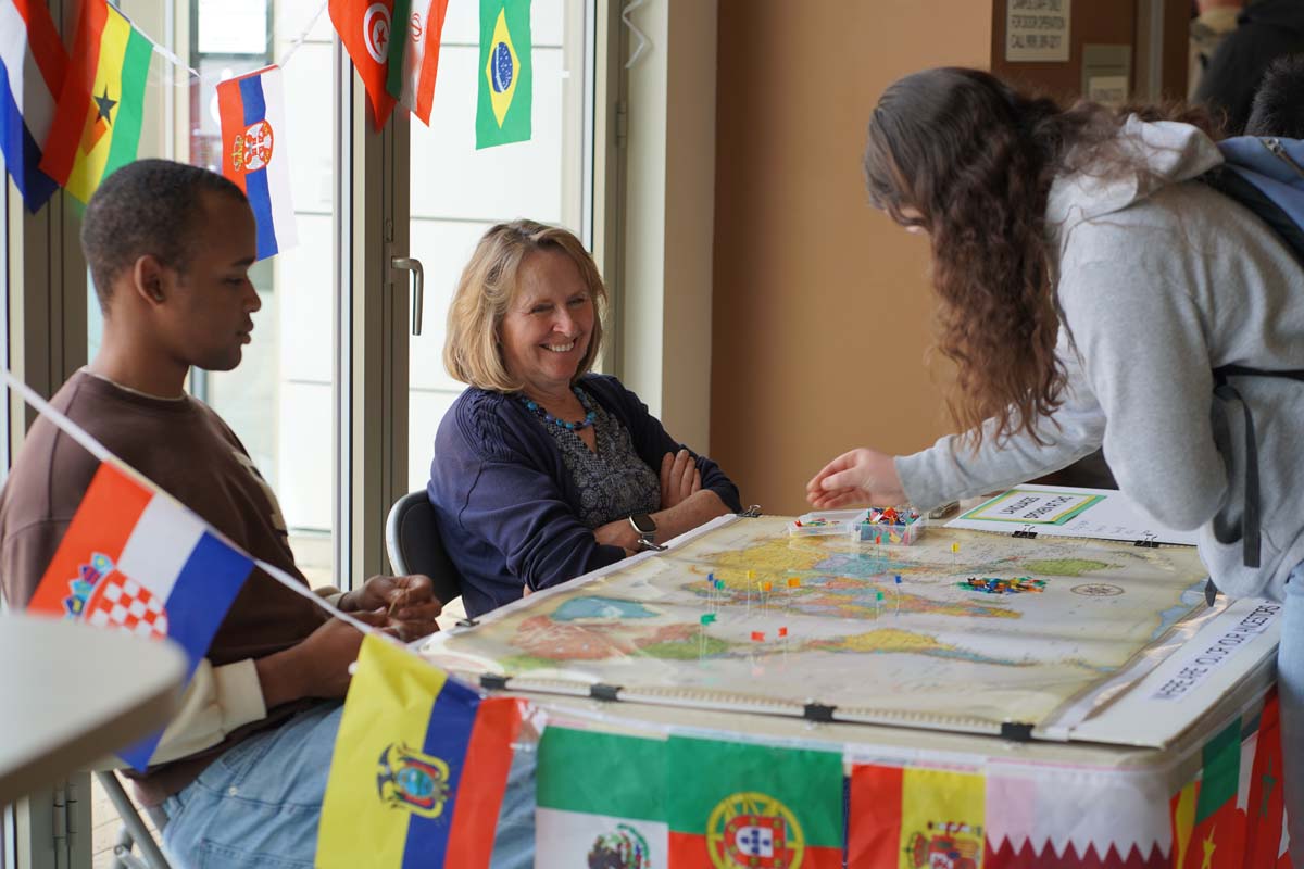 People enjoying Multicultural Day