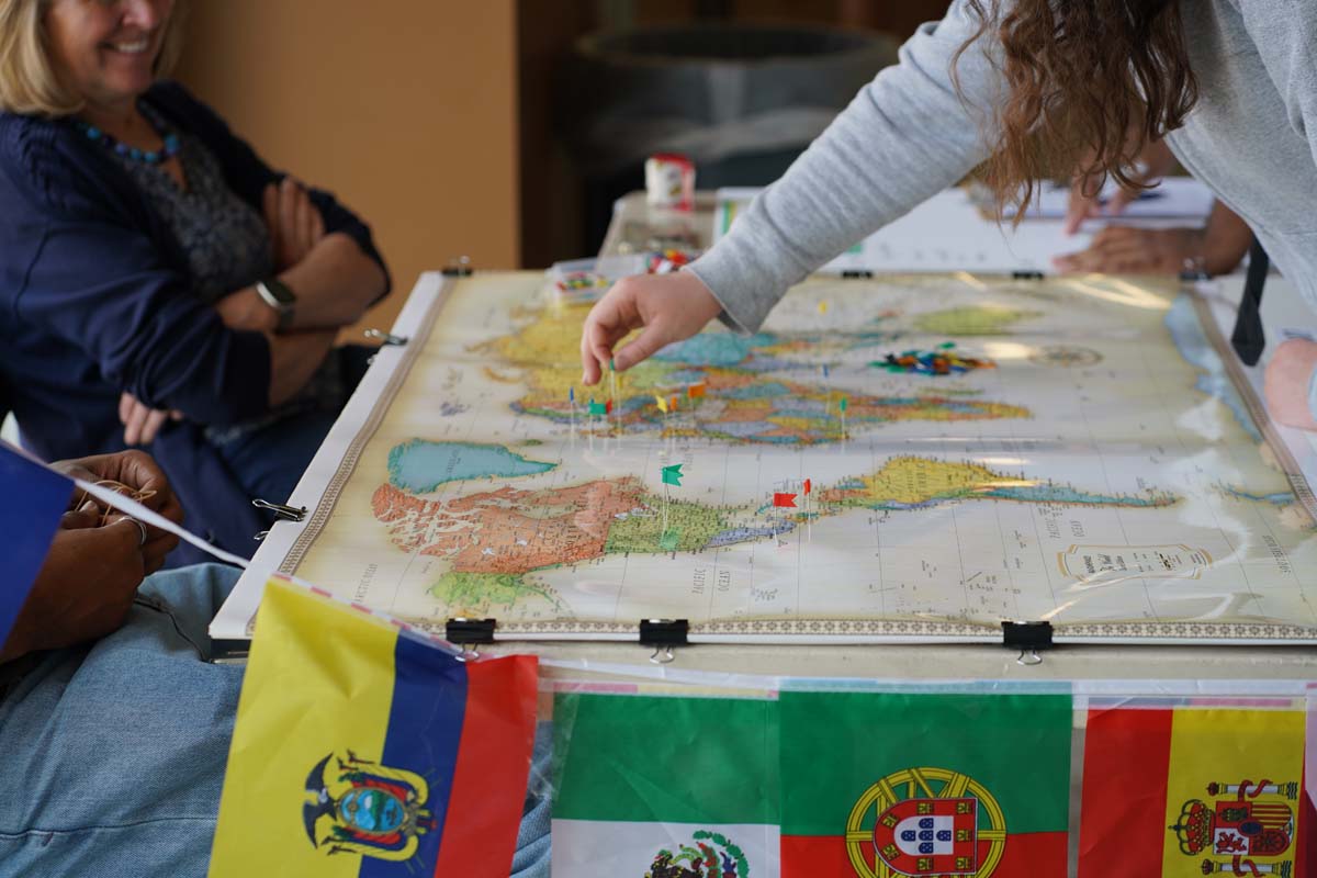 People enjoying Multicultural Day