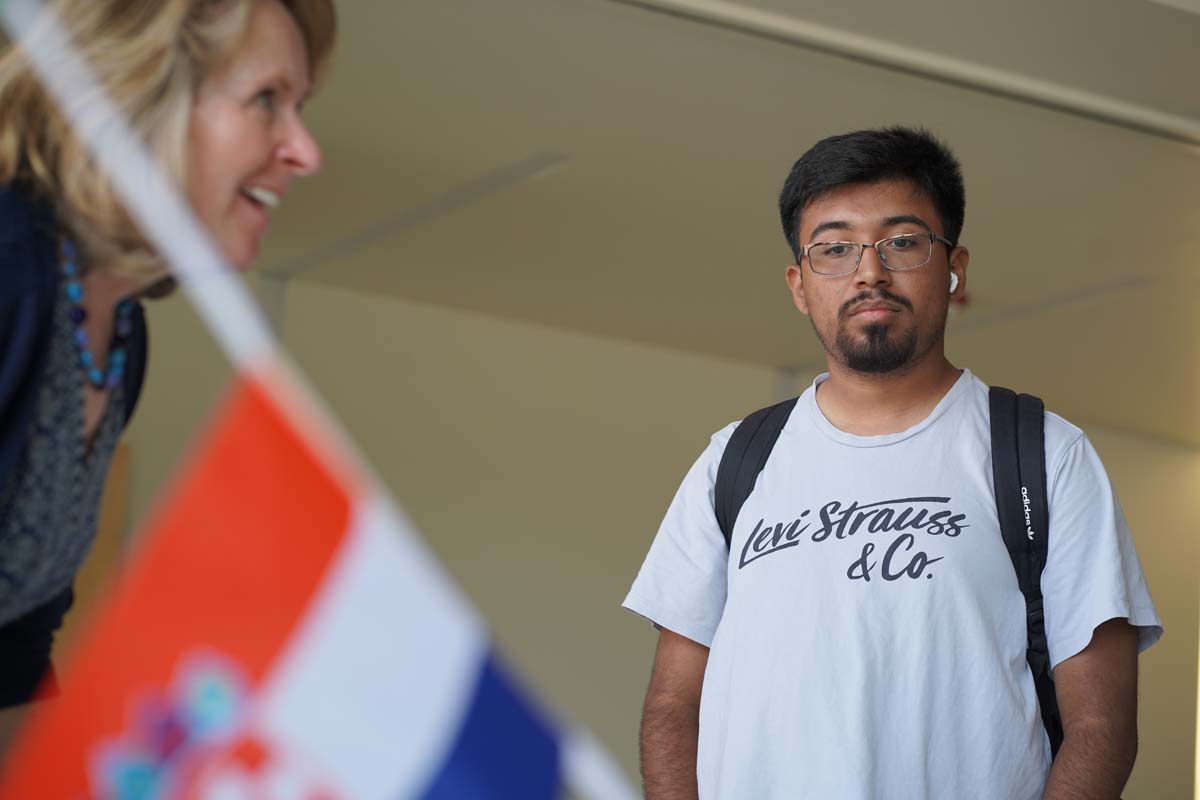 People enjoying Multicultural Day